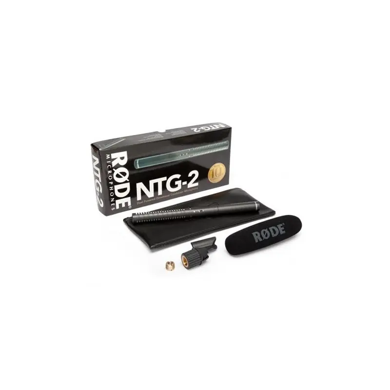 Comprar Rode NTG-2 | Micrófono de cañón para cine, vídeo y TV al mejor precio Favorito De Clientes
