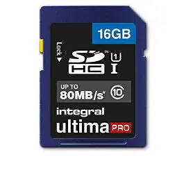 Ordena Ya INTEGRAL TARJETA ULTIMA PRO SDHC 16GB-80MB(CLASE 10)
