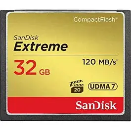 Compra Hoy SANDISK TARJETA CF EXTREME-32GB-120MB/S / 85MB/S