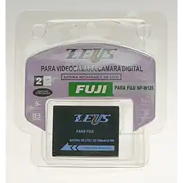 Más Vendido ZEUS BATERIA FUJI NP-W126 1140mAH