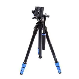 Súper Precio BENRO KIT TRIPODE VIDEO SLIM ALUMINIO CON ROTULA S2C