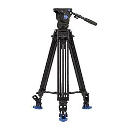 BENRO KIT TRIPODE VIDEO DOBLE TUBO ALUMINIO A673TMBS8PRO Descuento