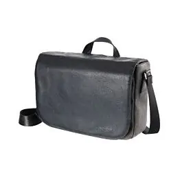 OLYMPUS BOLSO PIEL MESSENGER NEGRO Certificado