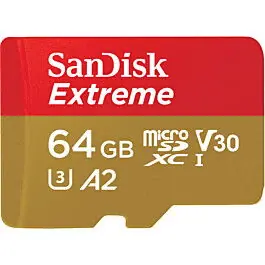 SANDISK TARJETA EXTREME MICRO SDXC UHS-I 64GB-170MB/s Gran Oferta