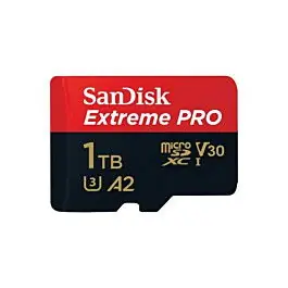 Disponible Ahora SANDISK TARJETA EXTREME PRO MICRO SDXC UHS-I 1TB-200MB/s