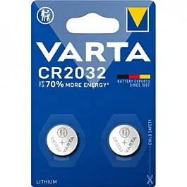 VARTA PILA LITIO CR-2032 X2 UNIDADES Directo De Fábrica