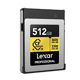 Lexar CFexpress PRO tipo B Gold 4.0 512GB tarjeta de memoria Ordenar Ahora Mismo