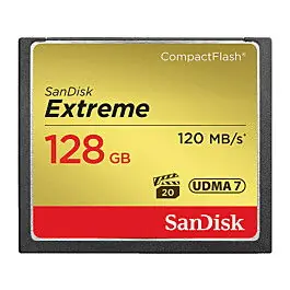 SANDISK TARJETA CF EXTREME-256GB-120MB/S / 85MB/S Marca Reconocida