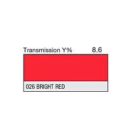 LEE FILTRO BRIGHT RED HT026 762X122 Promoción Exclusiva