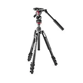 MANFROTTO BEFREE LIVE BLOQUEO DE PALANCA ALUMINIO NEGRO TRIPODE Última Oportunidad
