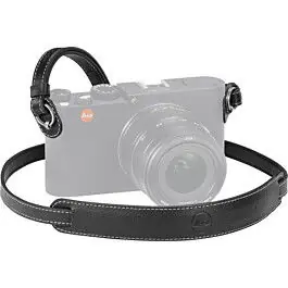 Precio De Oferta LEICA CORREA VINTAGE CUELLO C/PROTECCION PIEL NEGRA