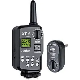 GODOX KIT DISPARADOR INALAMBRICO XT-16 Novedad
