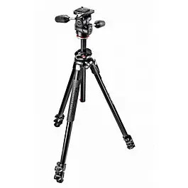MANFROTTO KIT TRIPODE 290 DUAL CON ROTULA 3 WAY ALUMINIO Directo De Fábrica