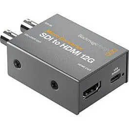 BLACKMAGIC MICRO CONVERTER SDI TO HDMI 12G CON PSU Ocasión Especial