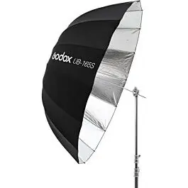 Imprescindible (Must-Have) GODOX PARAGUAS PARABOLICO NEGRO Y PLATEADO UB-165S
