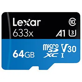 LEXAR MICRO SD UHS-I 633X 64GB V10 TARJETA MEMORIA Descuento