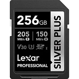 A Buen Precio LEXAR SD SILVER PLUS 256GB UHS-1 V30 TARJETA MEMORIA