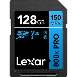 LEXAR SDXC 800X PRO 128GB UHS-1 V30 150MB/s TARJETA MEMORIA Promoción Exclusiva
