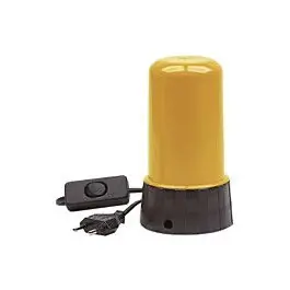 AP FAROL CUARTO OSCURO 220V 10W AMARILLO Popular