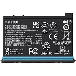 Ocasión Especial INSTA360 BATERIA 2290 mAh P/X4