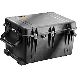 PELI 1660 MALETA NEGRA CON FOAM Y RUEDAS Bestseller