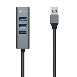 AVALON HUB USB 3.0 ALUMINIO TIPO A M-H GRIS 10CM Oferta De Temporada