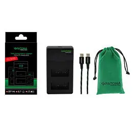 PATONA CARGADOR TWIN FUJI NP-W126 Oferta Limitada