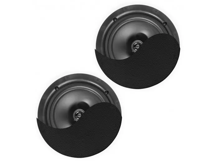 Power Dynamics NCBT6B Conjunto altavoces de techo de bajo perfil amplificados BT 6.5" Negro 952635 Precio Bajo