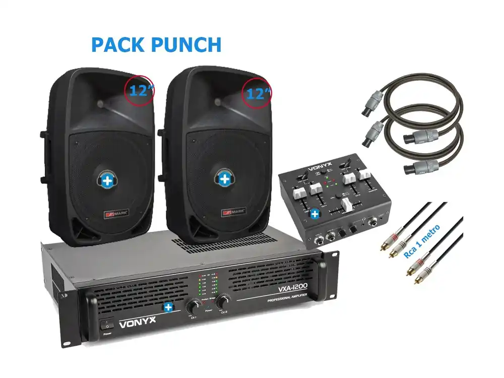 Súper Precio Equipo de sonidoPACK PUNCH
