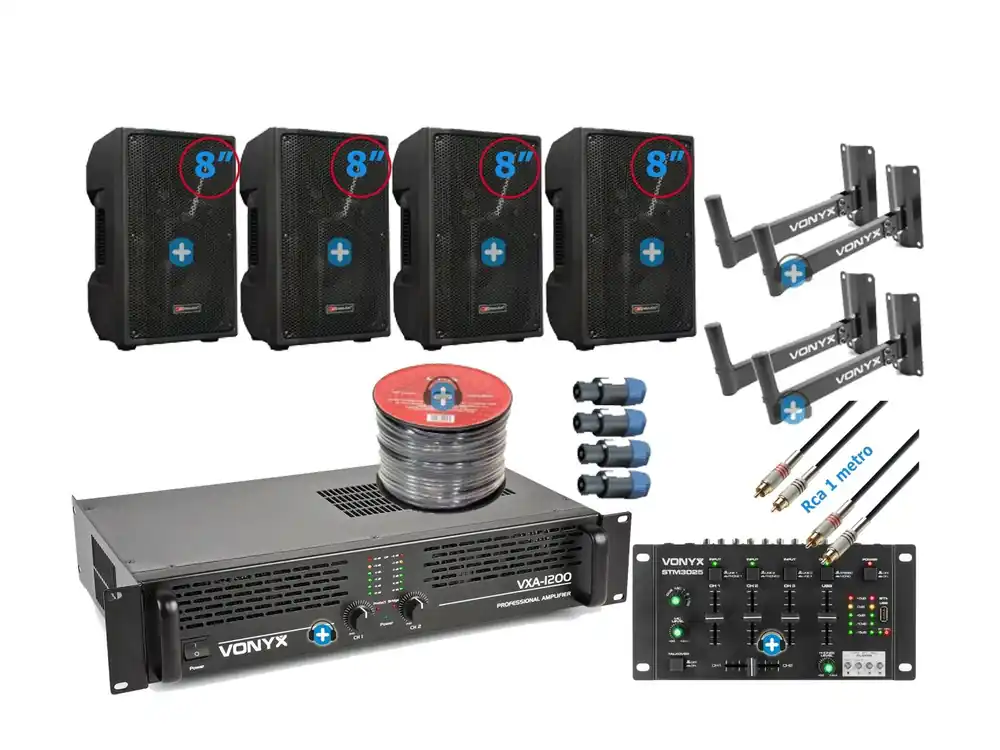 Imprescindible (Must-Have) Equipo de sonido Pro PACK ROCHESTER