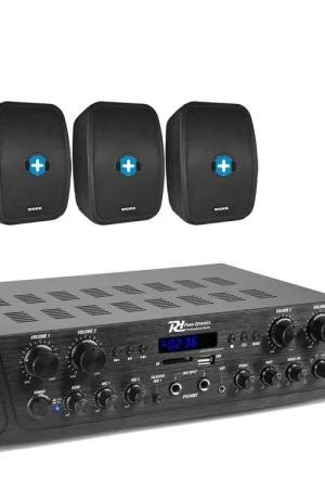 EQUIPO DE SONIDO VENICE 6HILO MUSICAL Black 4 ZONAS - 4 altavoces 6 pulgadas Compra Hoy