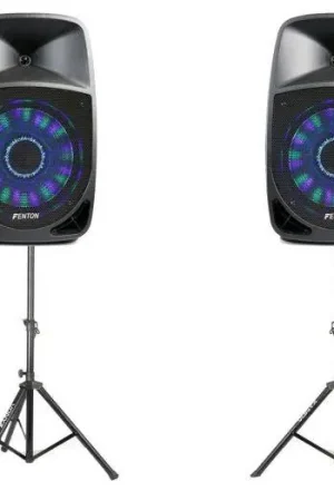 Oferta Fenton FT1500A Pareja de altavoces de 15 pulgadas activos