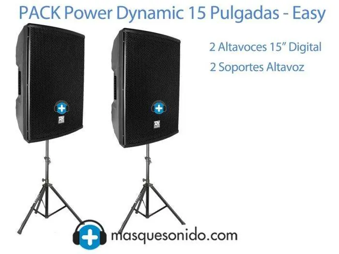 PACK Power Dynamic 15 Pulgadas - Easy Mejor Precio
