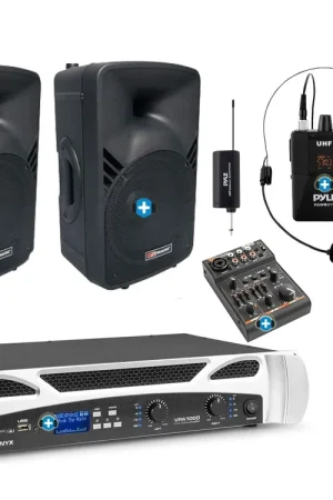 Alta Calidad Pack ECO-GIM-PLUS 15con Bluetooth Mic Diadema