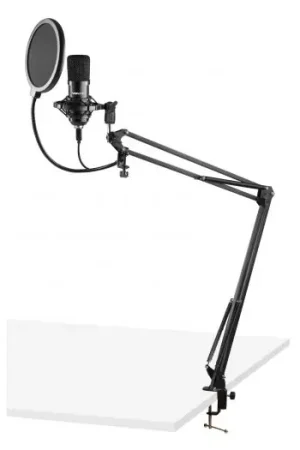 Precio De Oferta Vonyx CMS300B Micrófono de estudio Set USB Negro 173512