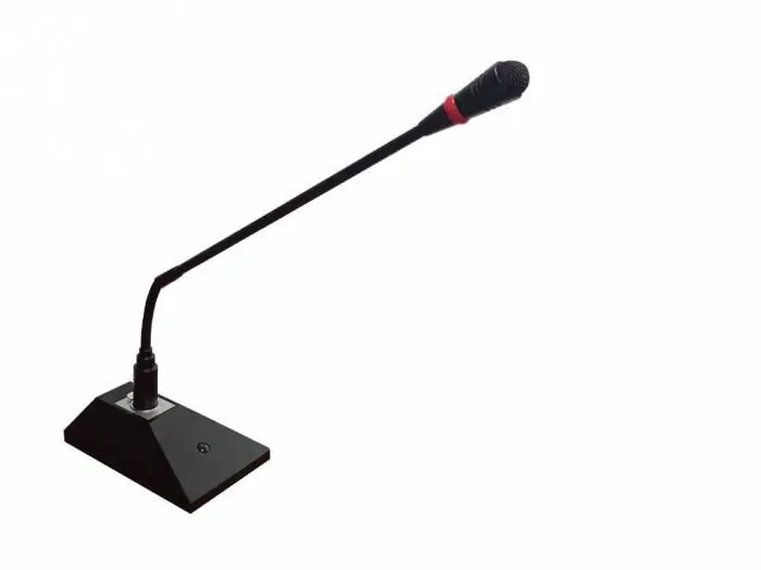 Liquidación MARK MBM SET 2 Micrófono de sobremesa con base