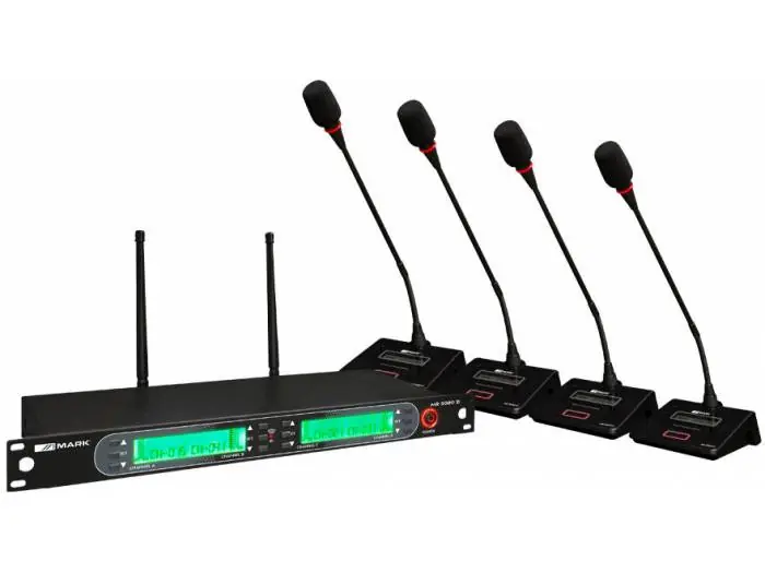 Directo De Fábrica MARK MR 5000 D Sistema inalámbrico de conferencia