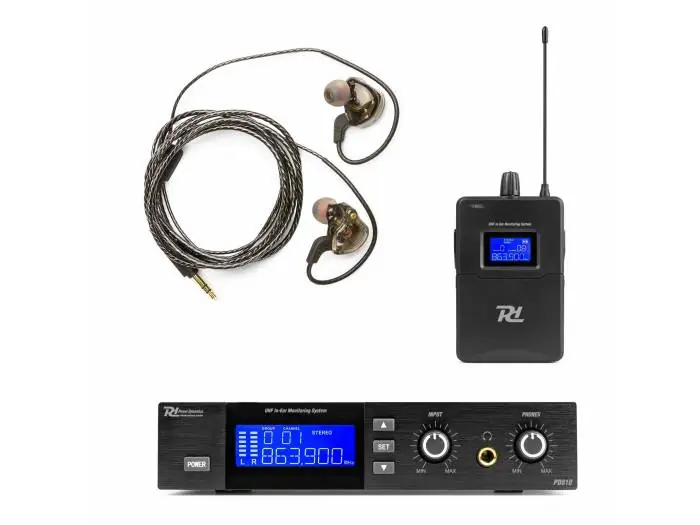 Power Dynamics PD810 Sistema monitorización In Ear UHF179002 Envío Gratis
