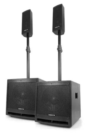 Precio De Fábrica Vonyx VX1000BT Sistema de sonido Activo 1000W 2.2 con bluetooth