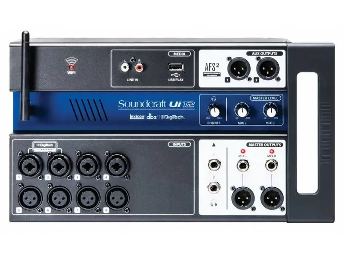 Solo Por Tiempo Limitado Soundcraft Ui12 - Mezclador Digital 12 Canales