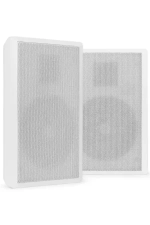 Precio Reducido Power Dynamics WSF30W Juego de altavoces de pared plana 5.25" 100V Blanco