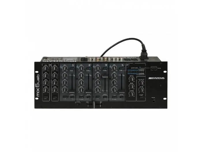 Liquidación JB SYSTEMS MIX6USB MESA MEZCLAS 6CH