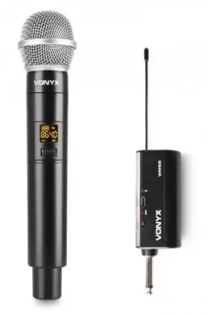 Pago Seguro Vonyx WM55 Micrófono inalámbrico Plug-and-Play UHF 179210