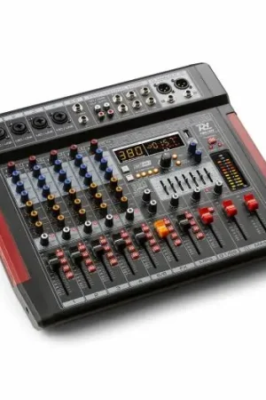 POWER DYNAMIC PDM-T604 MEZCLADOR DE DIRECTO 6 CANALES DSP/MP3 Pago Seguro
