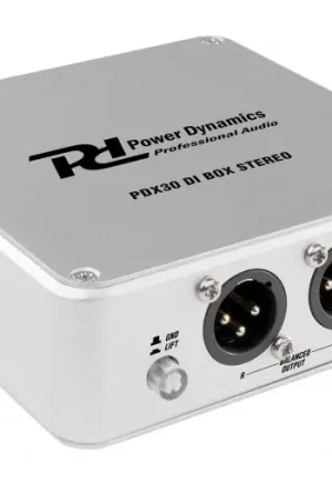 Certificado Power Dynamics PDX30 Caja Activa DI estereo 172782