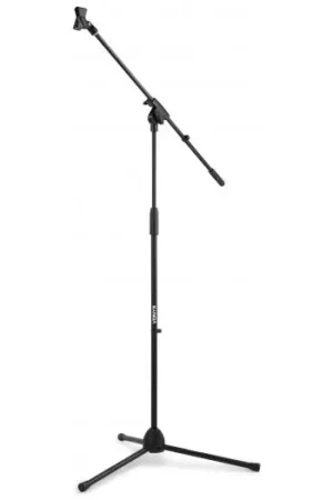 Marca Reconocida Vonyx MS10 Pie de microfono con pertiga, altura 1.6m, negro 180024