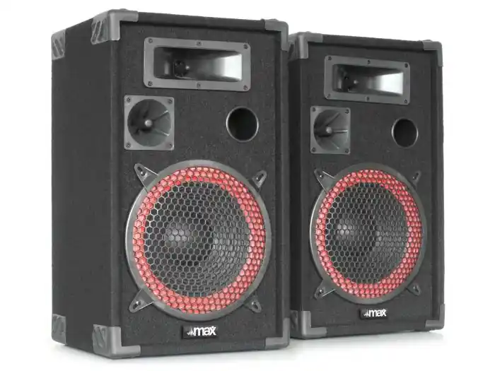 Max XEN 3508 Cajas para PA 8" 500W Pareja 170733 Favorito De Clientes