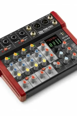 Power Dynamics PDM-Y601 Mezclador de estudio 6-Ch Marca Reconocida