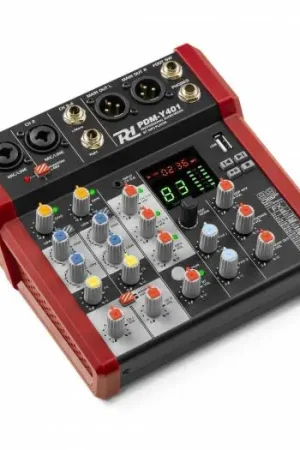 Power Dynamics PDM-Y401 Mezclador de estudio 4-Ch No Te Lo Pierdas