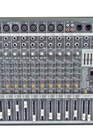 AMS AMX 1624 USB Mezclador de 10 canales mono + 2 estéreo. USB/SD. Precio Reducido